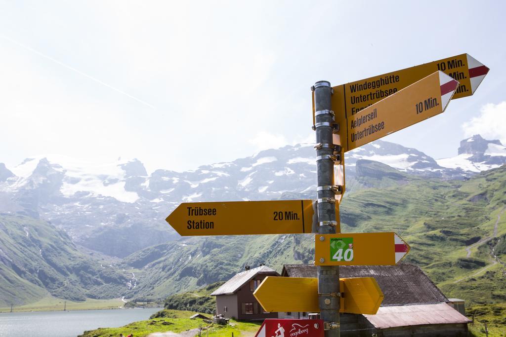 Berghotel Truebsee - Accessible Only By Cable Car Engelberg Zewnętrze zdjęcie
